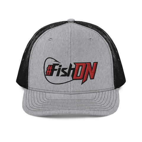 #FishOn Trucker Cap Grey